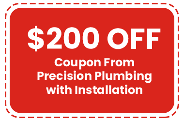 $200 OFF Coupon From Precision Plumbing with Installation