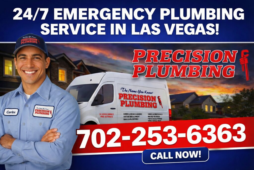 24/7 Emergency Plumbing Service in Las Vegas